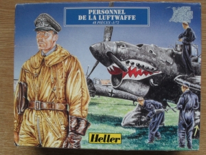 HELLER 1/72 79655 PERSONNEL DE LA LUFTWAFFE